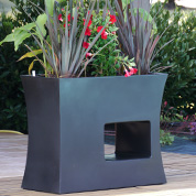 Jardineira Design - 100x45 x A.80cm  Preto